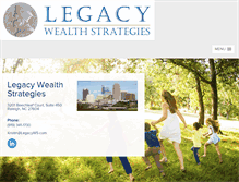 Tablet Screenshot of legacyws.com
